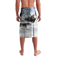 The Wolves Hunting Moose Lavalava