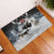 The Wolves Hunting Moose Rubber Doormat