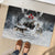 The Wolves Hunting Moose Rubber Doormat