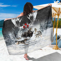 The Wolves Hunting Moose Sarong