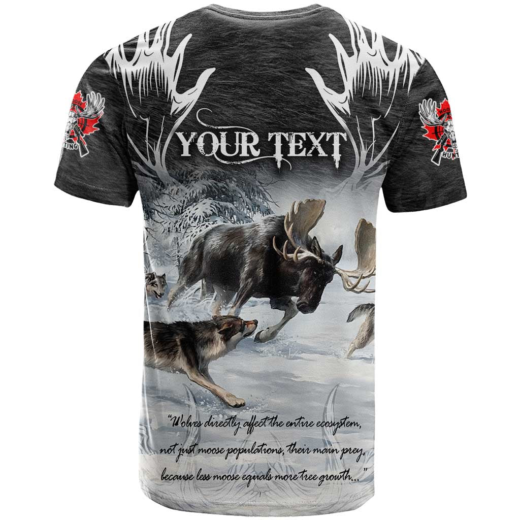 The Wolves Hunting Moose T Shirt