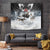 The Wolves Hunting Moose Tapestry