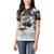 The Wolves Hunting Moose Women Polo Shirt