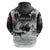 The Wolves Hunting Moose Zip Hoodie