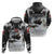 The Wolves Hunting Moose Zip Hoodie