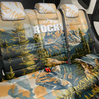 The Beauty of Rocky Mountains Back Car Seat Cover
