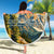 The Beauty of Rocky Mountains Beach Blanket
