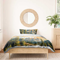 The Beauty of Rocky Mountains Bedding Set