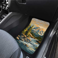 The Beauty of Rocky Mountains Car Mats