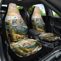 The Beauty of Rocky Mountains Car Seat Cover