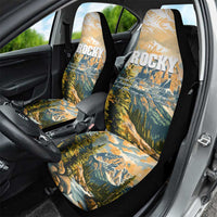 The Beauty of Rocky Mountains Car Seat Cover