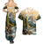 The Beauty of Rocky Mountains Couples Matching Summer Maxi Dress and Hawaiian Shirt