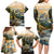 The Beauty of Rocky Mountains Family Matching Long Sleeve Bodycon Dress and Hawaiian Shirt