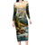 The Beauty of Rocky Mountains Family Matching Long Sleeve Bodycon Dress and Hawaiian Shirt