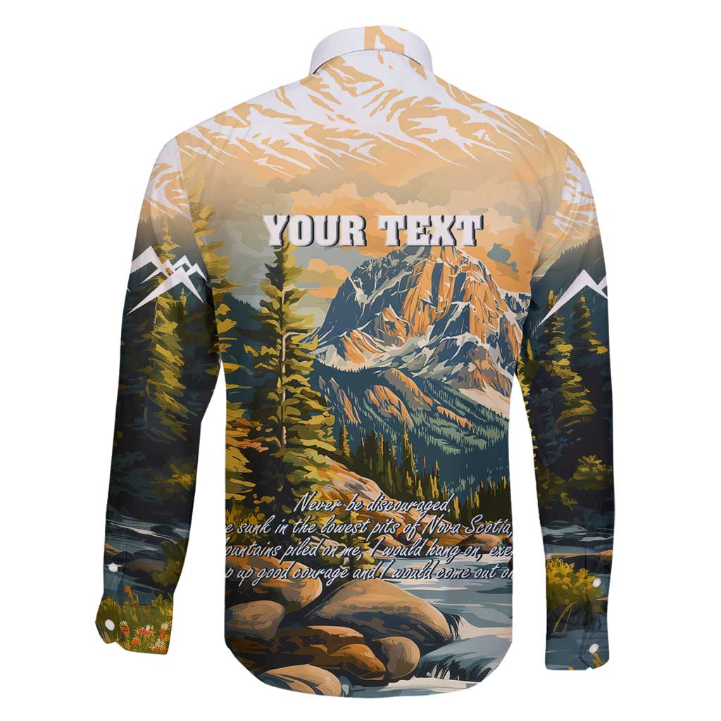 The Beauty of Rocky Mountains Family Matching Summer Maxi Dress and Hawaiian Shirt