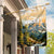 The Beauty of Rocky Mountains Garden Flag