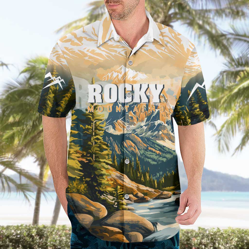 The Beauty of Rocky Mountains Hawaiian Shirt