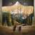 The Beauty of Rocky Mountains Hooded Blanket