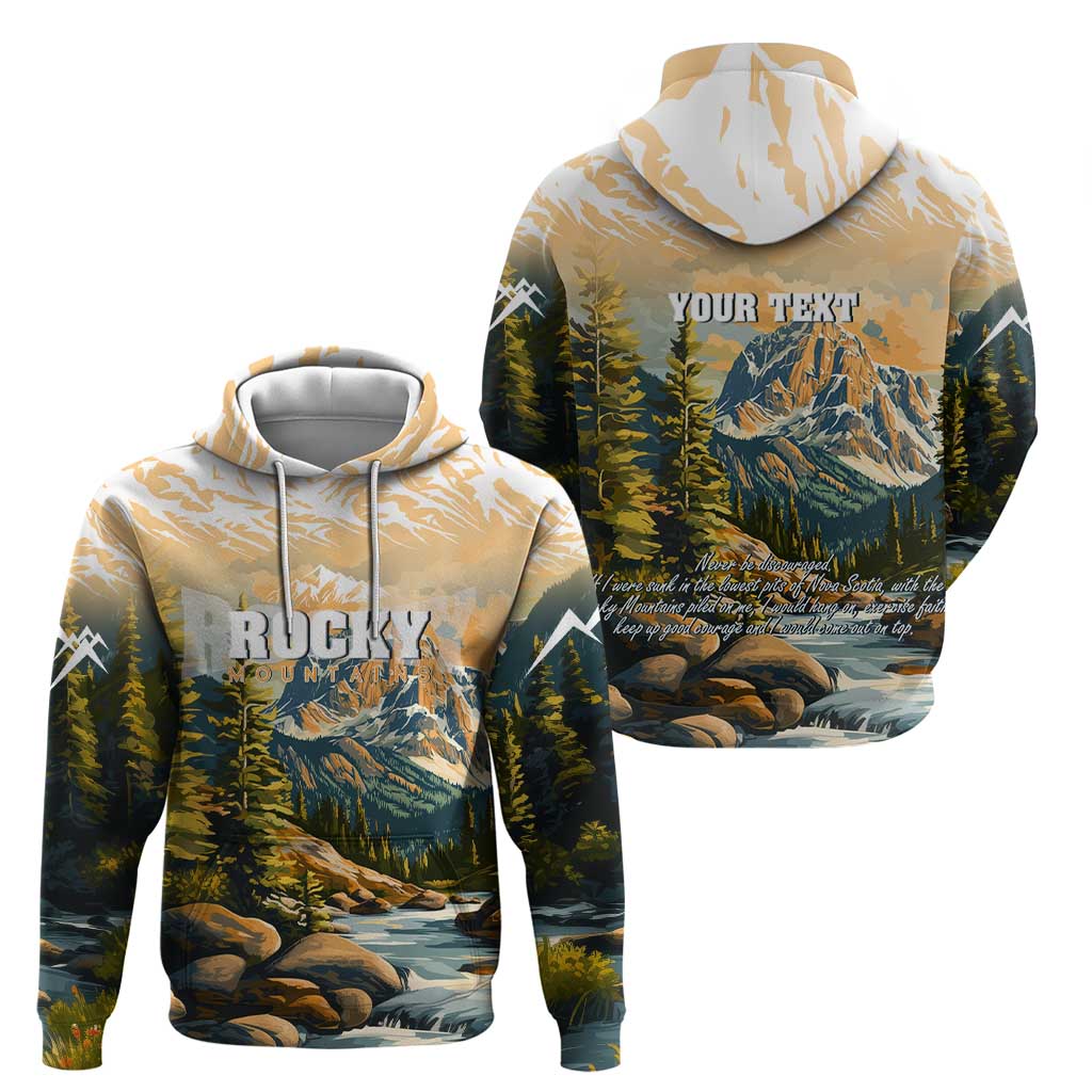 The Beauty of Rocky Mountains Hoodie