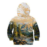The Beauty of Rocky Mountains Kid Hoodie