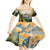 The Beauty of Rocky Mountains Kid Short Sleeve Dress