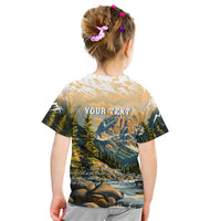 The Beauty of Rocky Mountains Kid T Shirt