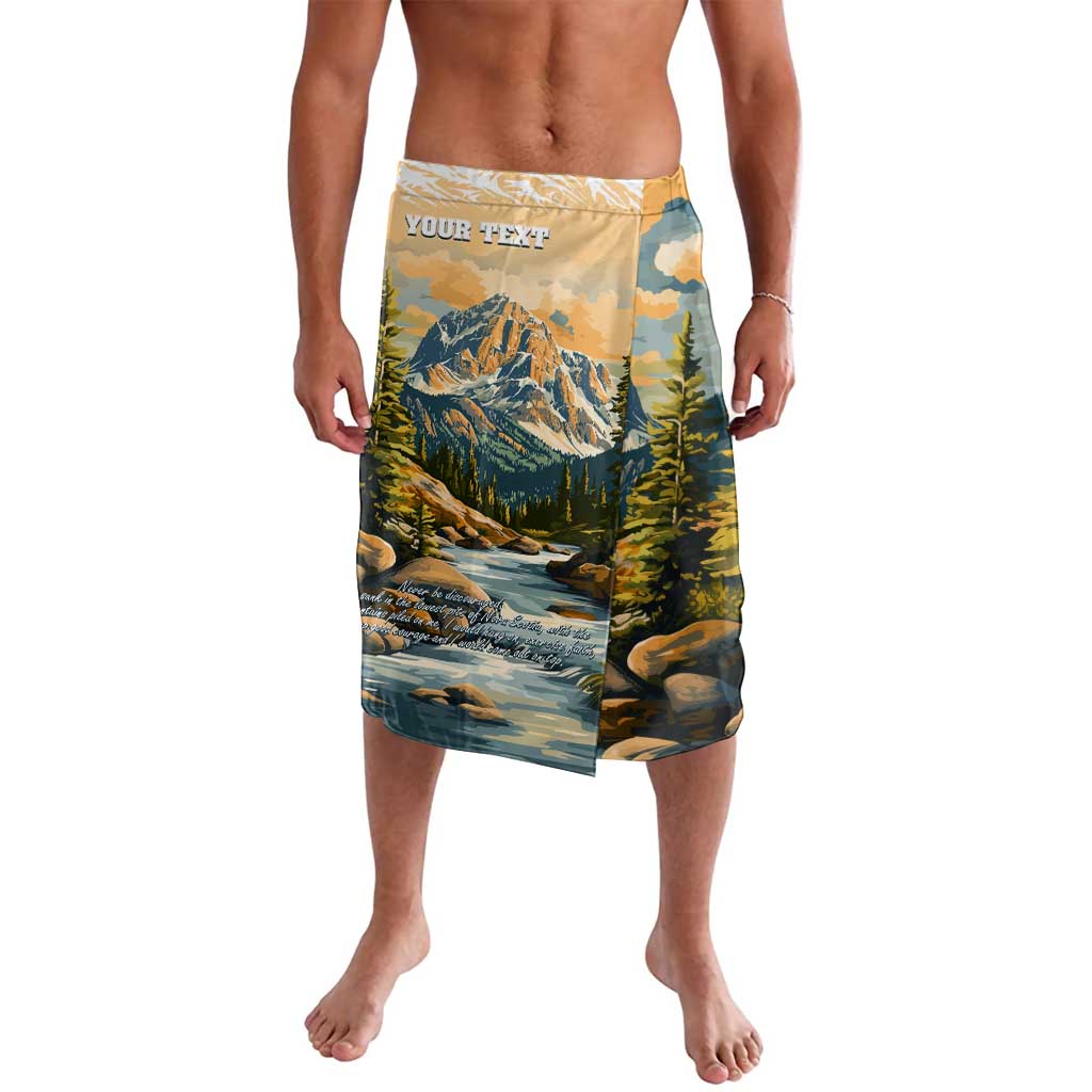 The Beauty of Rocky Mountains Lavalava