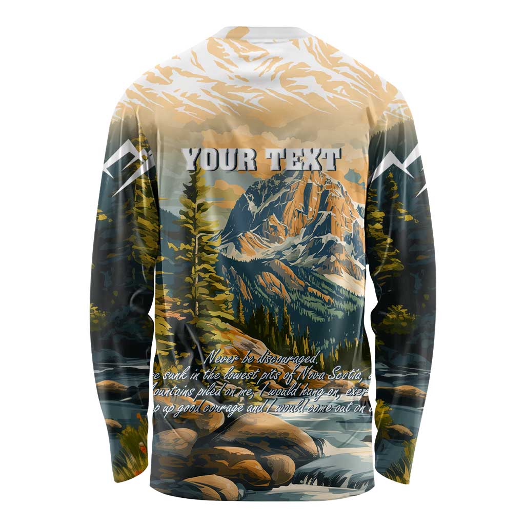 The Beauty of Rocky Mountains Long Sleeve Shirt