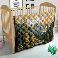 The Beauty of Rocky Mountains Quilt