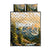 The Beauty of Rocky Mountains Quilt Bed Set