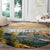 The Beauty of Rocky Mountains Round Carpet