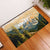 The Beauty of Rocky Mountains Rubber Doormat