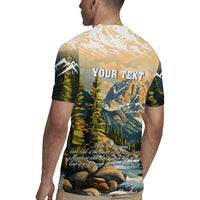 The Beauty of Rocky Mountains Rugby Jersey