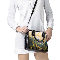 The Beauty of Rocky Mountains Shoulder Handbag