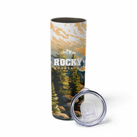 The Beauty of Rocky Mountains Skinny Tumbler