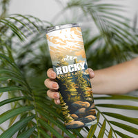 The Beauty of Rocky Mountains Skinny Tumbler