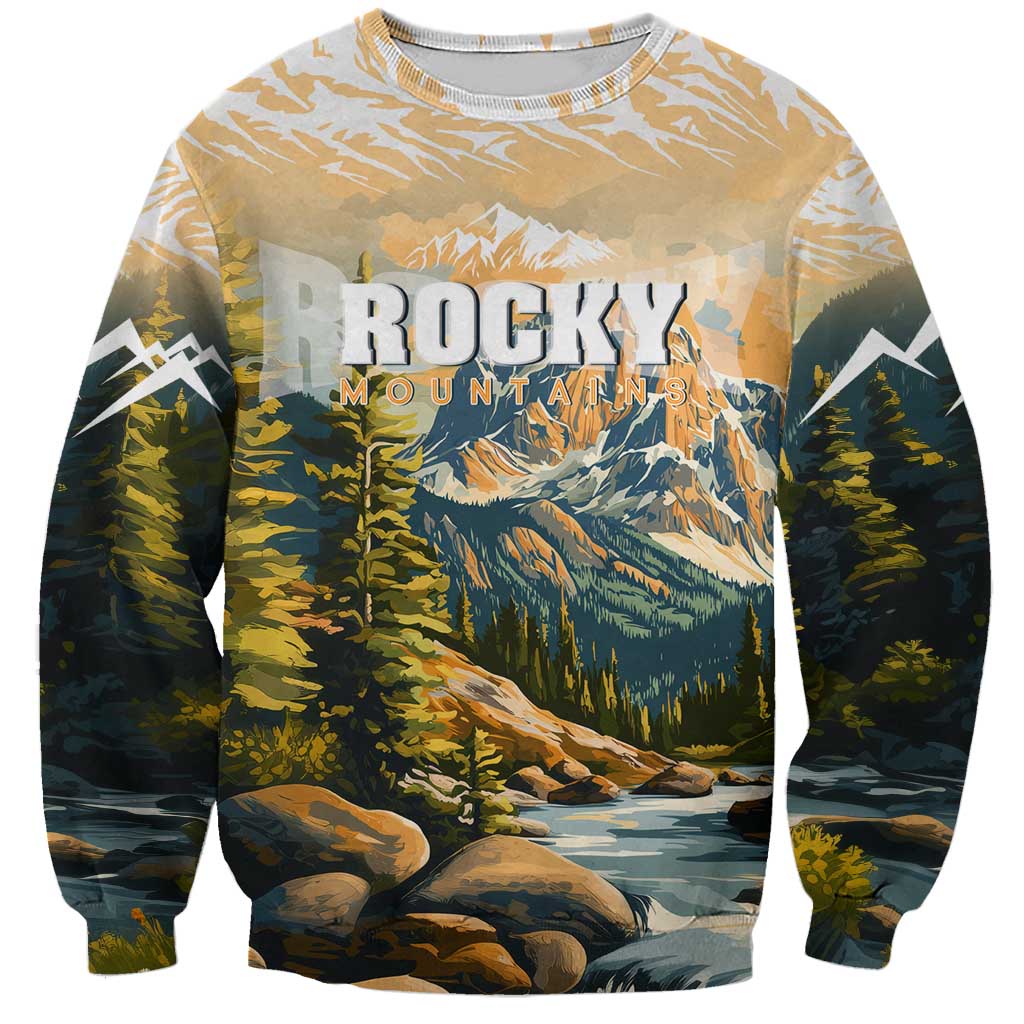The Beauty of Rocky Mountains Sweatshirt