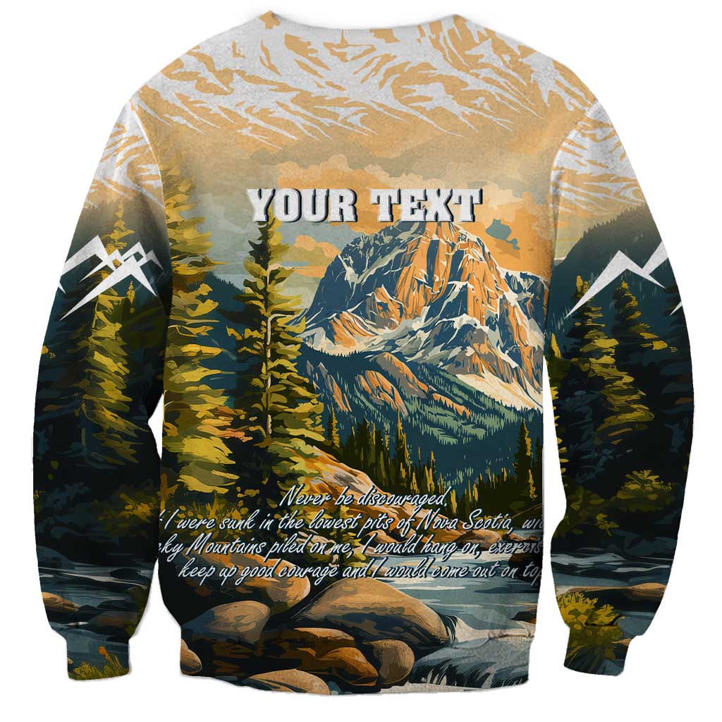 The Beauty of Rocky Mountains Sweatshirt