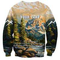 The Beauty of Rocky Mountains Sweatshirt