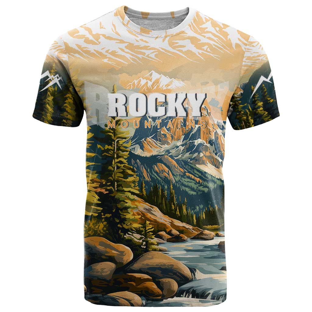The Beauty of Rocky Mountains T Shirt