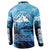 Rocky Mountains Button Sweatshirt Outdoor Adventure