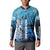 Rocky Mountains Button Sweatshirt Outdoor Adventure