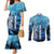 Rocky Mountains Couples Matching Mermaid Dress and Long Sleeve Button Shirt Outdoor Adventure