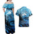 Rocky Mountains Couples Matching Off Shoulder Maxi Dress and Hawaiian Shirt Outdoor Adventure