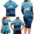 Rocky Mountains Family Matching Long Sleeve Bodycon Dress and Hawaiian Shirt Outdoor Adventure