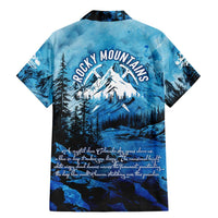 Rocky Mountains Family Matching Mermaid Dress and Hawaiian Shirt Outdoor Adventure