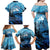 Rocky Mountains Family Matching Off Shoulder Maxi Dress and Hawaiian Shirt Outdoor Adventure