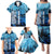 Rocky Mountains Family Matching Puletasi and Hawaiian Shirt Outdoor Adventure