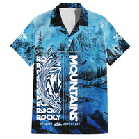 Rocky Mountains Family Matching Puletasi and Hawaiian Shirt Outdoor Adventure