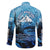 Rocky Mountains Family Matching Puletasi and Hawaiian Shirt Outdoor Adventure